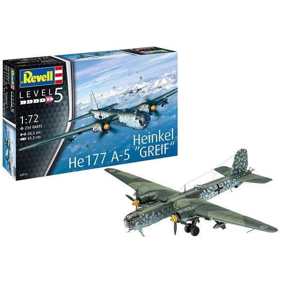Revell 1/72 Heinkel He177A5 Greif Bomber - Revell Germany