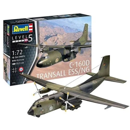 Revell 1/72 C160D Transall ESS/NG Transport Aircraft - Revell Germany