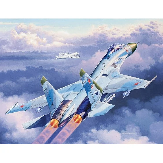 Revell 1/144 Su27 Flanker Combat Jet Fighter - Revell Germany