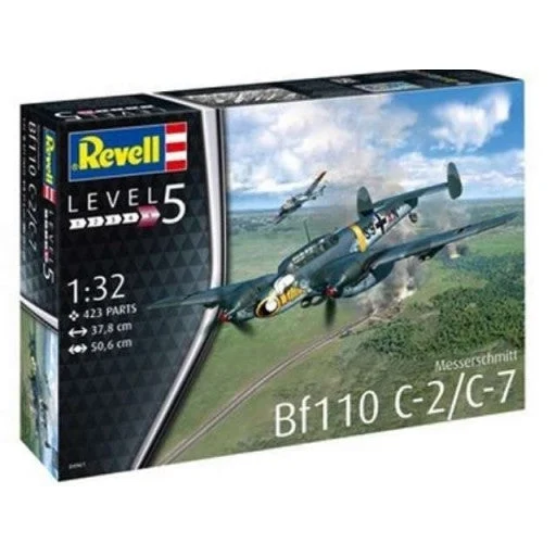 Revell 1/32 Bf110C2/7 Fighter - Revell Germany