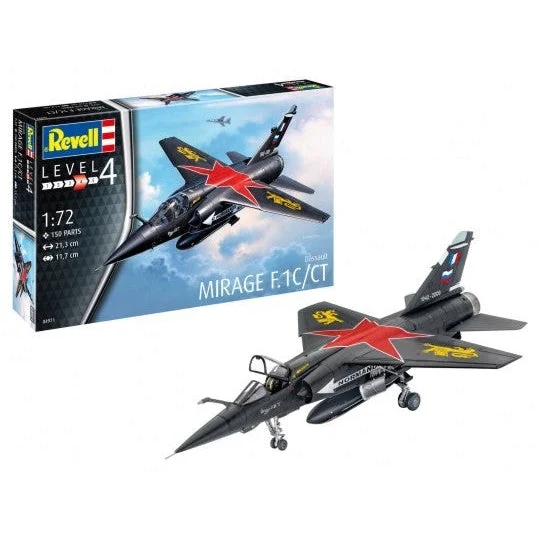 Revell 1/72 Mirage F1C/CT Interceptor Fighter - Revell Germany