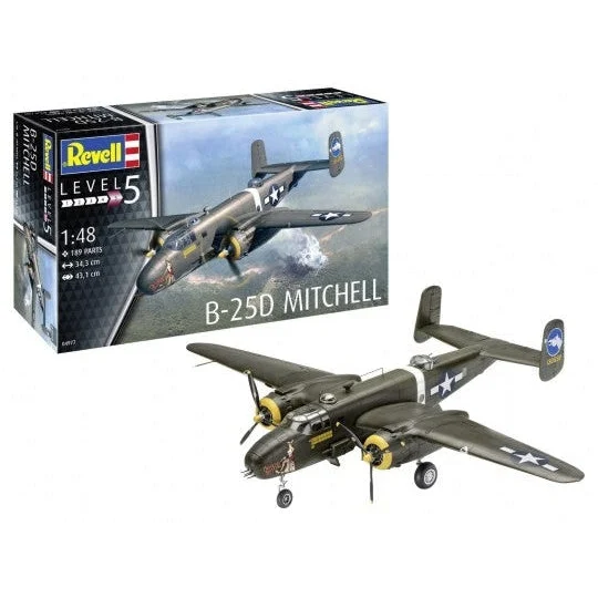 Revell 1/48 B25D Mitchell Bomber - Revell Germany