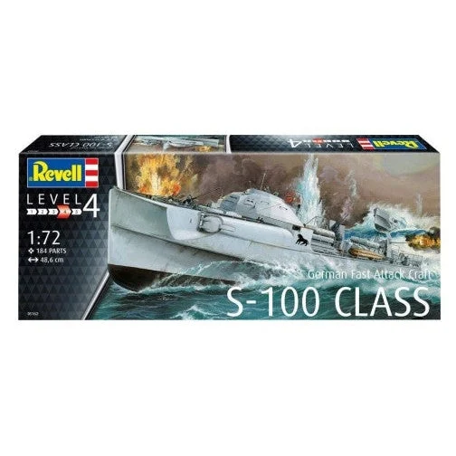 Revell 1/72 German S100 Class Fast Attack Torpedo Boat - Revell Germany