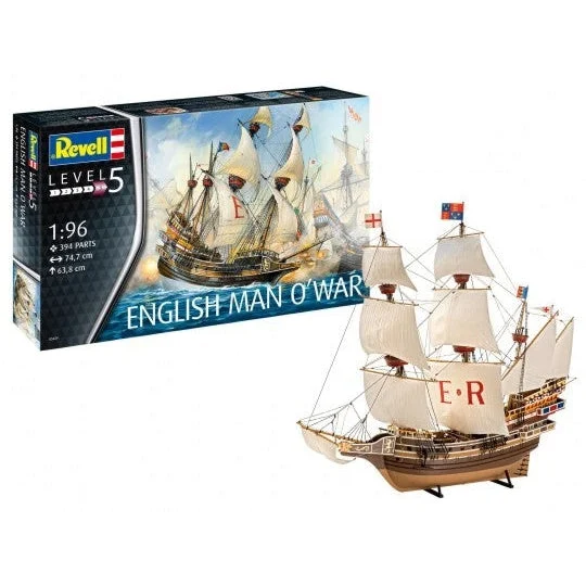 Revell 1/96 English Man O War Sailing Ship - Revell Germany