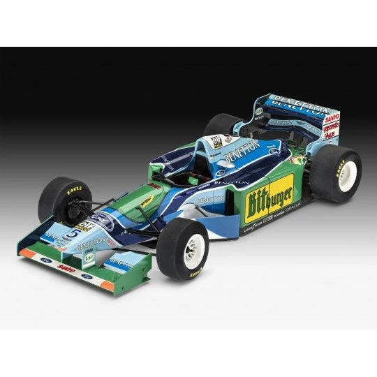 Revell 1/24 Benetton Ford B194 Formula 1 Race Car 25th Anniversary (includes poster) w/paint & glue - Revell Germany