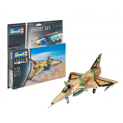 Revell 1/72 IAI Kfir C2 Fighter w/paint & glue - Revell Germany