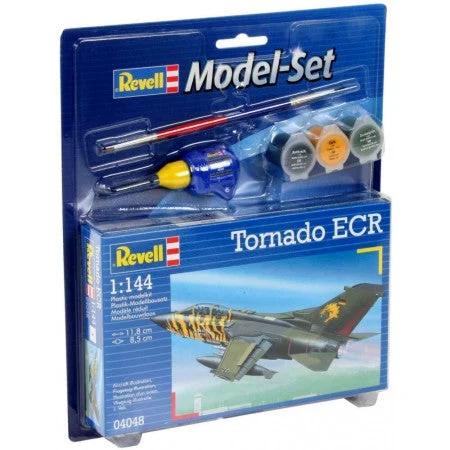 Revell 1/144 Tornado ECR Combat Aircraft w/paint & glue - Revell Germany