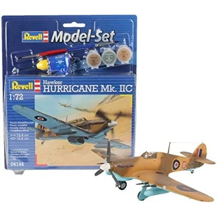 Revell 1/72 Hawker Hurricane Mk IIC Aircraft w/paint & glue - Revell Germany