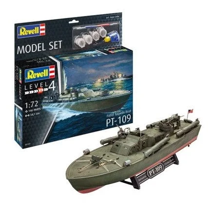 Revell 1/72 PT109 Patrol Torpedo Boat w/paint & glue - Revell Germany