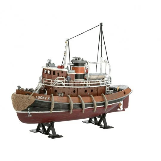 Revell 1/108 Harbor Tug Boat w/paint & glue - Revell Germany