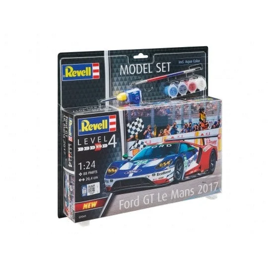 Revell 1/24 Ford GT LeMans Race Car w/paint & glue - Revell Germany