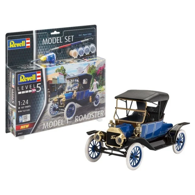 Revell 1/24 1913 Ford Model T Roadster w/paint & glue - Revell Germany