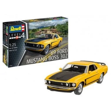 Revell 1/25 1969 Ford Mustang Boss 302 Car - Revell Germany