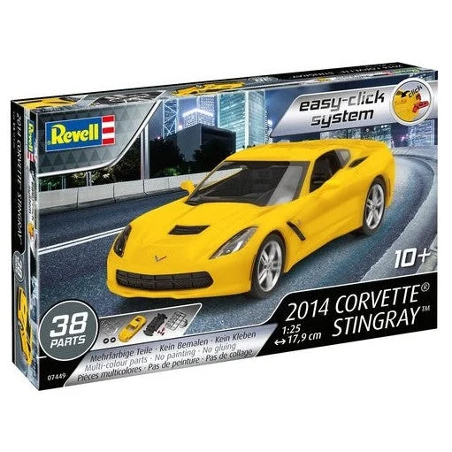 Revell 1/25 2014 Corvette Stingray Car (Snap) - Revell Germany