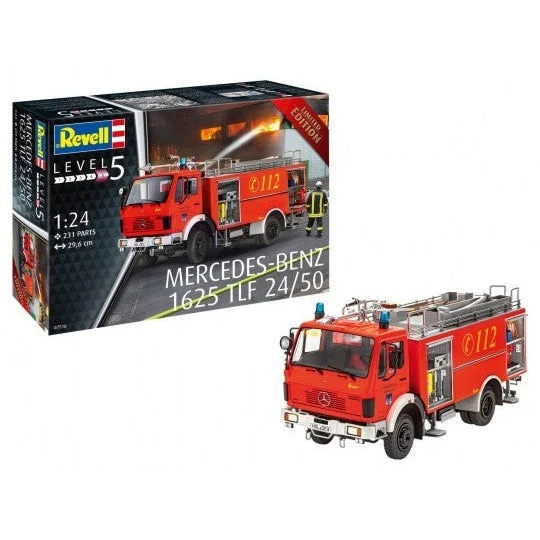Revell 1/24 Mercedes Benz 1625 TLF 24/50 Fire Truck - Revell Germany
