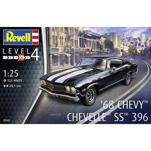 Revell 1/25 1968 Chevy Chevelle SS 396 Car - Revell Germany