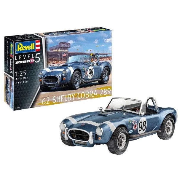 Revell 1/25 1962 Shelby Cobra 289 Race Car - Revell Germany