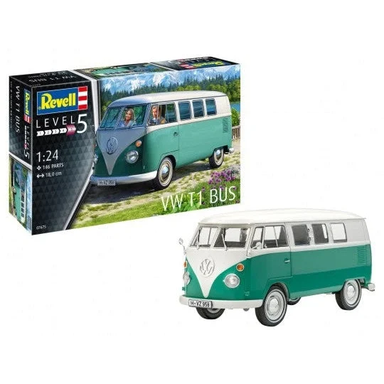 Revell 1/24 VW T1 Samba Bus Hardtop - Revell Germany