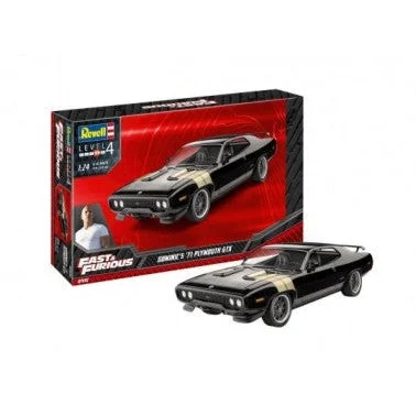 Revell 1/25 Fast & Furious Dominic's 1971 Plymouth GTX Car - Revell Germany