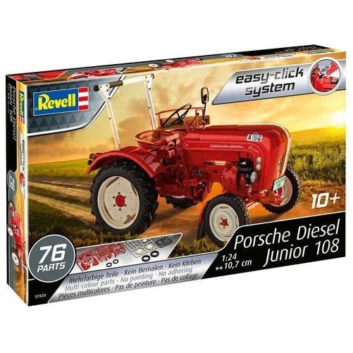 Revell 1/24 Porsche Diesel Junior 108 Farm Tractor - Revell Germany