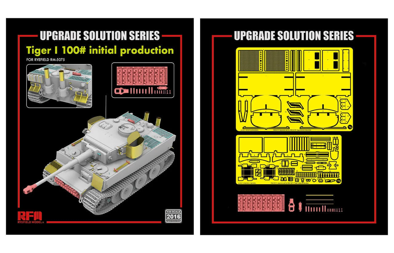 Ryefield 1/35 Ryefield Model Upgrade Set for 5075 Tiger I