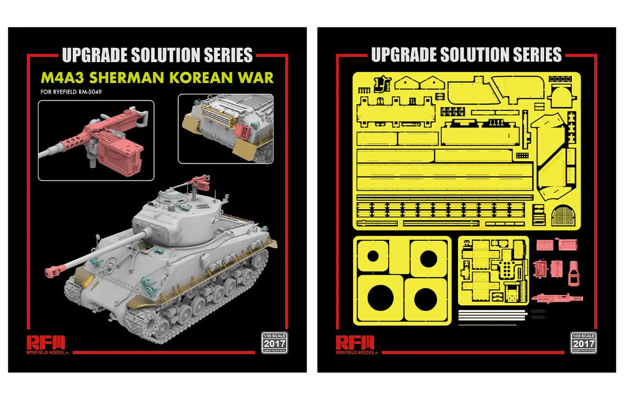 Ryefield 1/35 Ryefield Model Upgrade Set M4A3 76W HVSS Sher