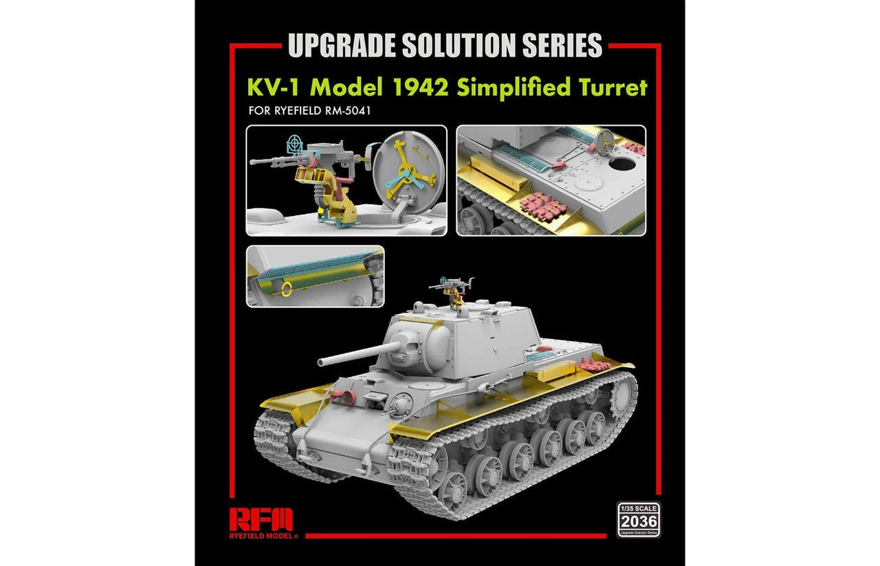 Ryefield 1/35 Ryefield Model Upgrade set for 5041 KV-1