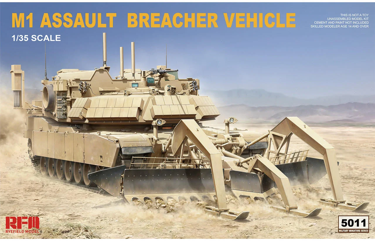 Ryefield 1/35 Ryefield Model M1 Assault Breacher Vehicle