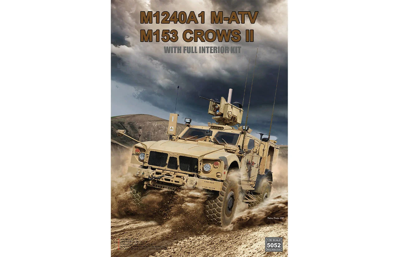 Ryefield 1/35 Ryefield Model M1240A1 M-ATV M153 CROWS II w/