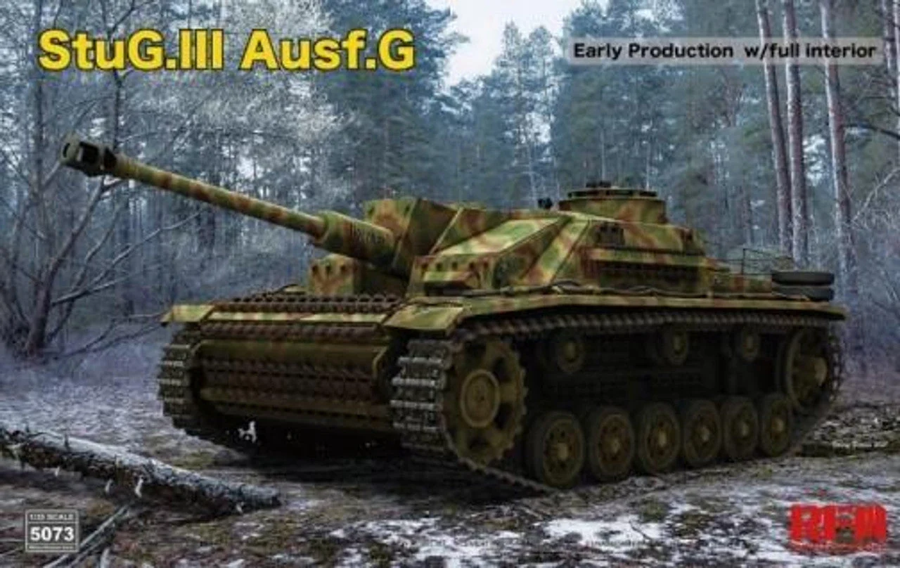 Ryefield 1/35 Ryefield Model Stug. III Ausf. G Early w/full
