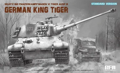 1/35 Ryefield Sd.Kfz.182 Panzerkampfwagen VI Tiger Ausf.B King (Standard Version)