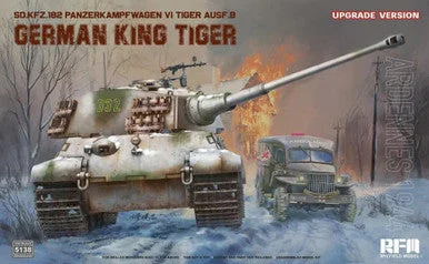 1/35 Ryefield Sd.Kfz.182 Panzerkampfwagen VI Tiger Ausf.B King (Upgrade Version)