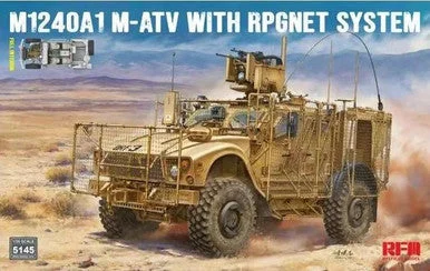 1/35 Ryefield US MRAP All Terrain Vehicle M1240A1 M-ATV Plastic Model KIt