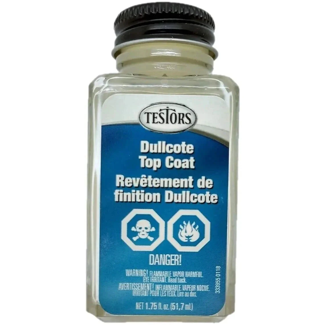 Testors Dullcote 1.75 oz Bottle Flat 1160