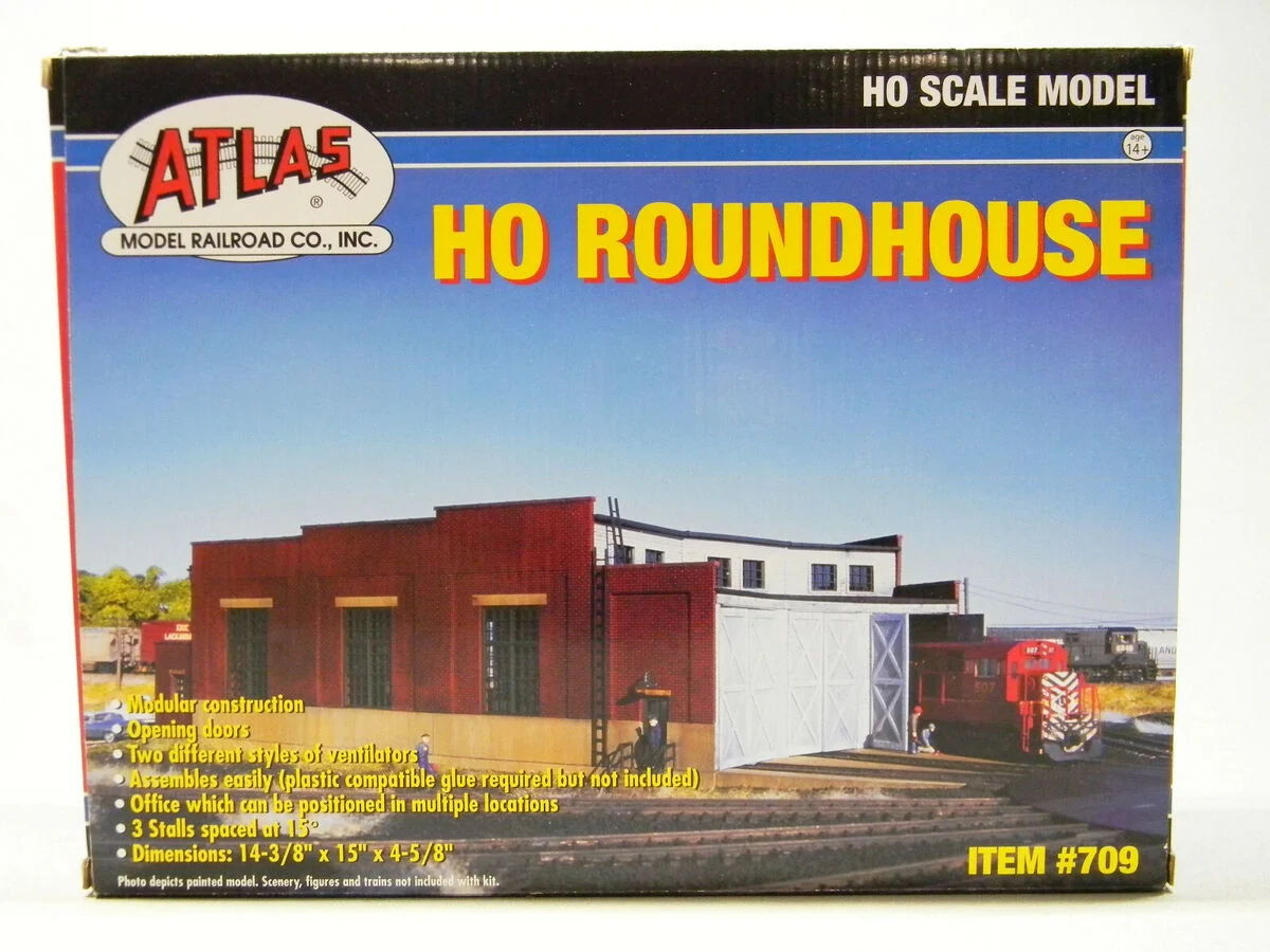 Atlas HO Roundhouse Kit