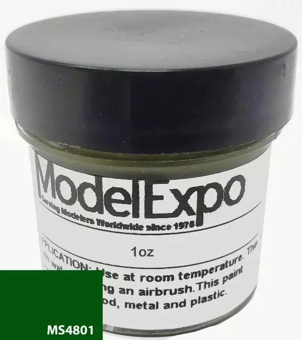 Model Shipways - Bulwarks Dark Green 1 oz. - 4801