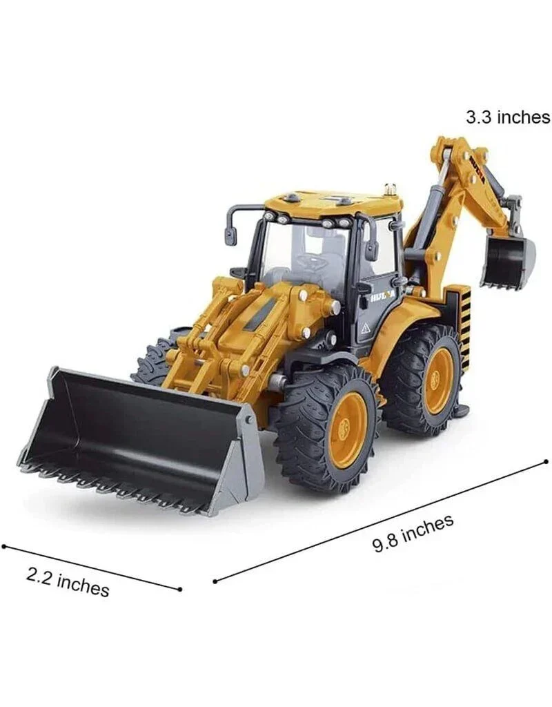 1/50 Scale Diecast Dynahoe Backhoe w/Loader 14514 - IMEX Model Co.
