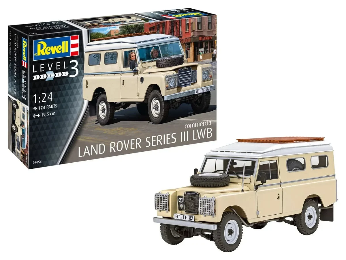 1/24 Revell Germany Land Rover Series III LWB (Commercial) 7056 - Revell-Germany