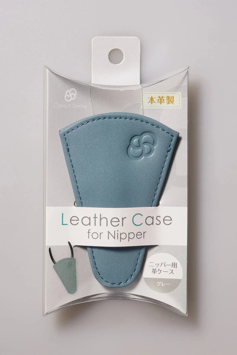 Mr. Hobby Classy'n Dressy Leather Case for Nipper (Gray) - TCD03