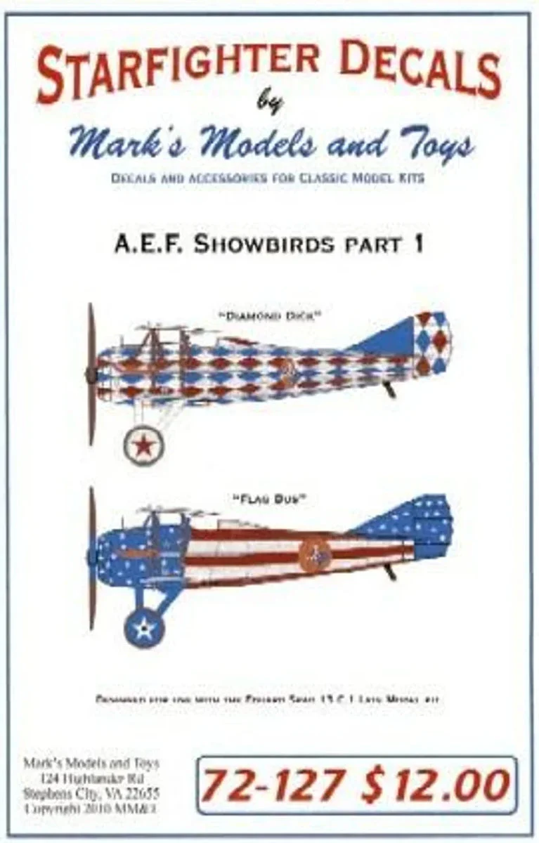 1/72 Starfighter Decals - Showbirds Pt.1