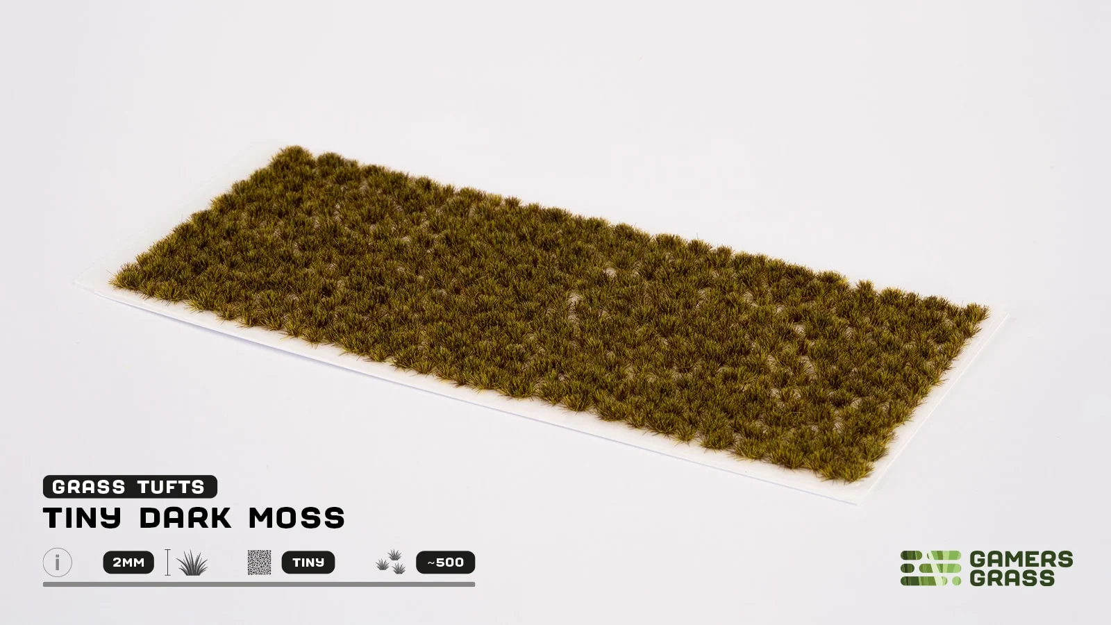 Gamers Grass Tiny Dark Moss 2mm - GGTT-DM