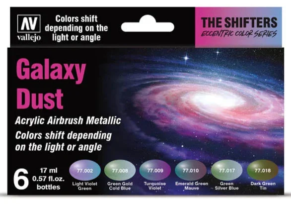 Vallejo 17ml Set of 6 Galaxy Dust - 77092