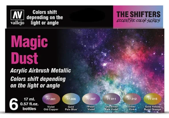 Vallejo 17ml Set of 6 Magic Dust - 77090
