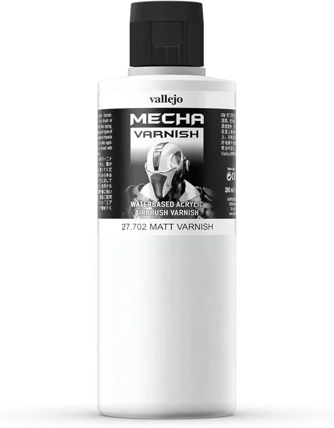 Vallejo Paints Mecha Color Matt Varnish - 200ml