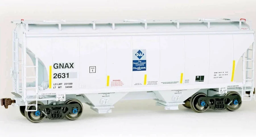 American Limited Models HO Scale GNAX #2613 Trinity 3281 2 Bay Covered Hopper - 2021