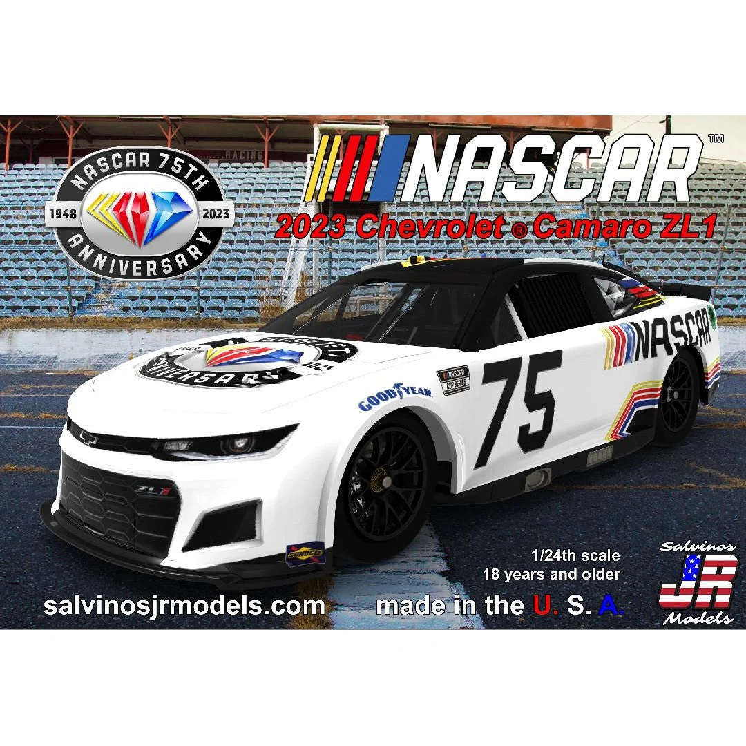 Salvino JR Models NASCAR 75th Diamond Anniversary 2023 Camaro - Salvinos JR Models