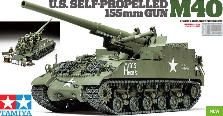 Tamiya 1/35 Us Self-Propelled 155Mm Gun - 35351