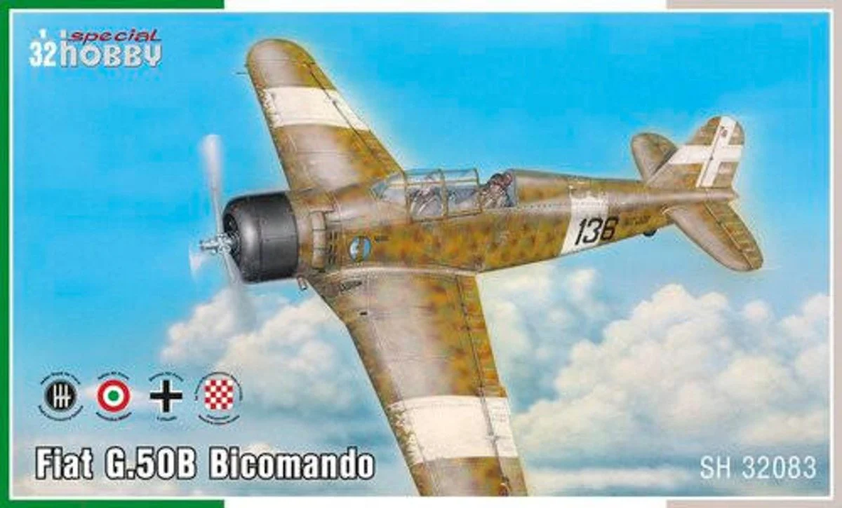 Special Hobby 1/32 Special Hobby Fiat G.50B Bicomando