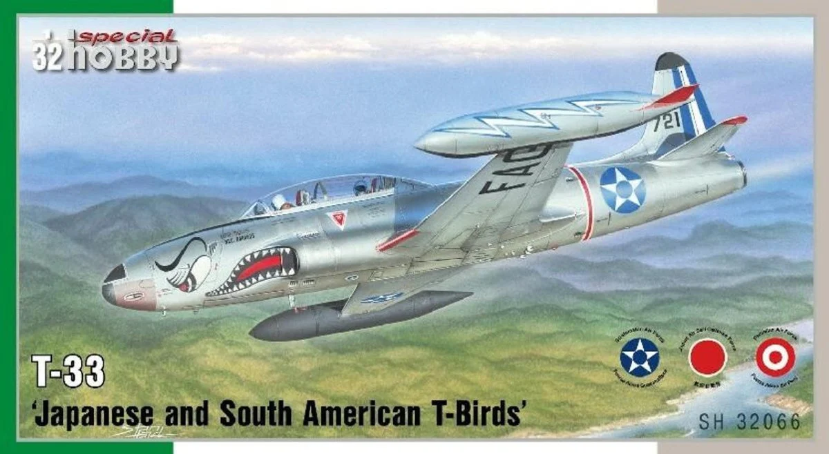 Special Hobby 1/32 Special Hobby T-33 'Japanese and South American T-Birds'