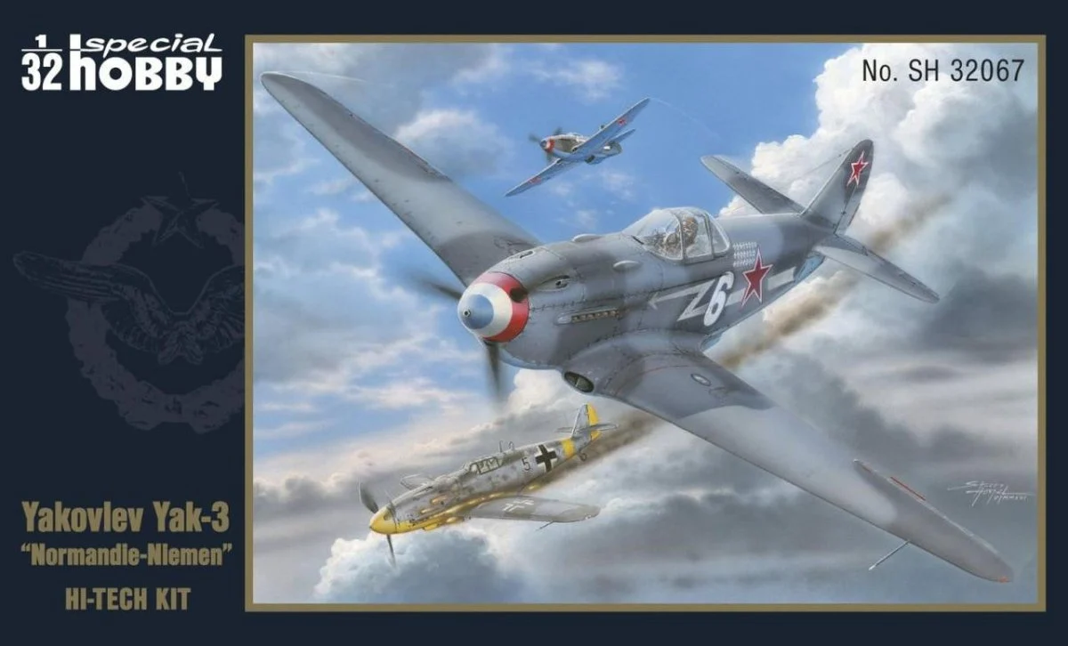 Special Hobby 1/32 Special Hobby Yakovlev Yak-3 Normandie Niemen Hi-Tech Model Kit